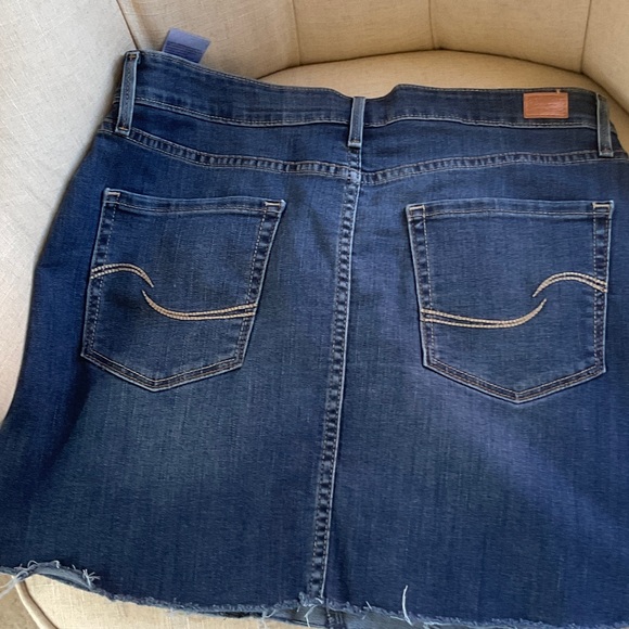Signature Levi StraussWomen's Dark Blue Mini Skirt - Picture 3 of 4